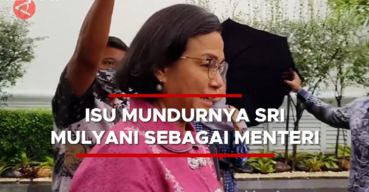 Jokowi Sangkal Rumor Menteri Keuangan Sri Mulyani akan Undur dari Cabinet Indonesia Maju
