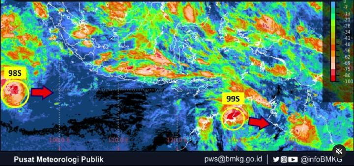 BMKG Peringatkan Ada Siklon Tropis Pemicu Curahan Hujan dan Gelombang Tinggi