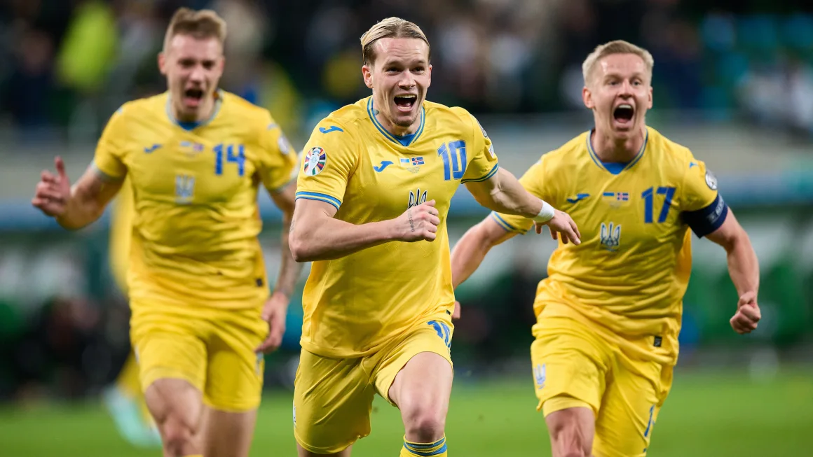 Ukraina yang dilanda perang merayakan ‘kemenangan tim sepak bola untuk mencapai Euro 2024