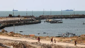 Laut lepas dan rendahnya pemeliharaan: Dalam upaya AS penuh gejolak membangun dermaga ke Gaza 