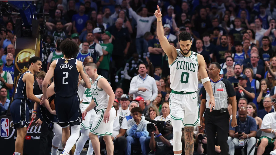 Boston Celtics memimpin 3-0 atas Mavericks di final NBA