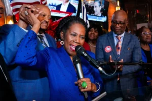 Sheila Jackson Lee, anggota kongres Partai Demokrat yang sudah lama menjabat 