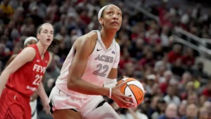 A'ja Wilson memecahkan rekor skor satu musim WNBA 