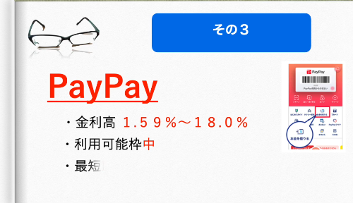 クレジット関連の借入方法